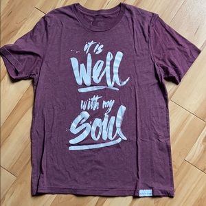 walk in love. “It Is Well” T-Shirt